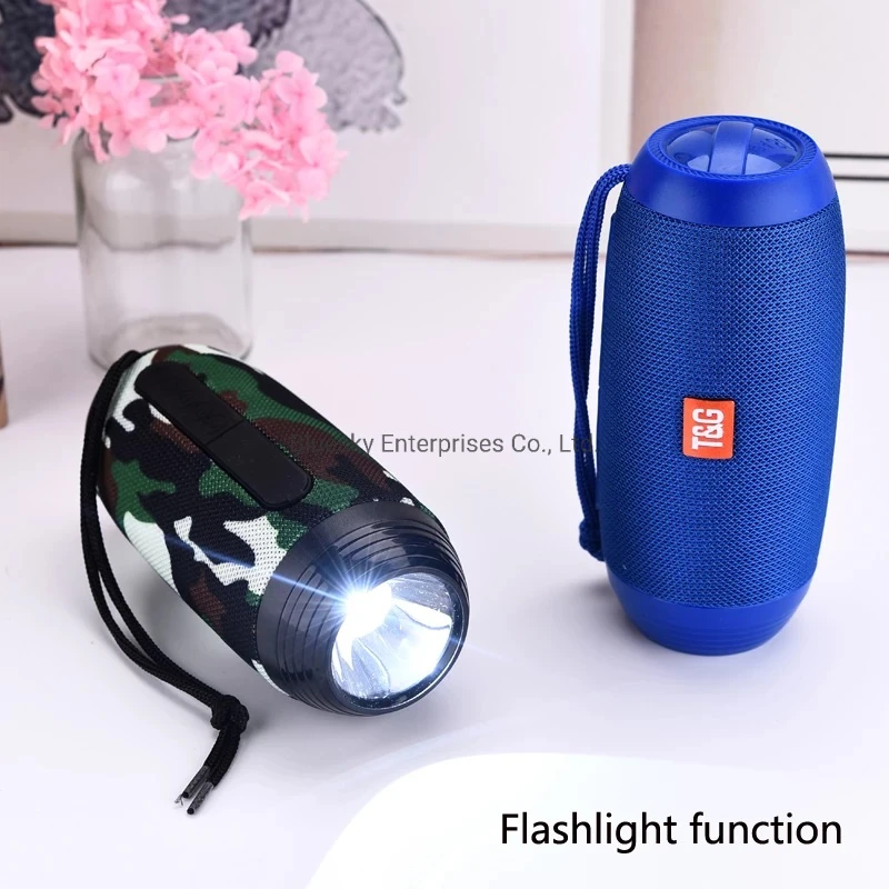 Wireless Speaker Outdoor Flashlight Portable Waterproof Subwoofer Bluetooth Speaker