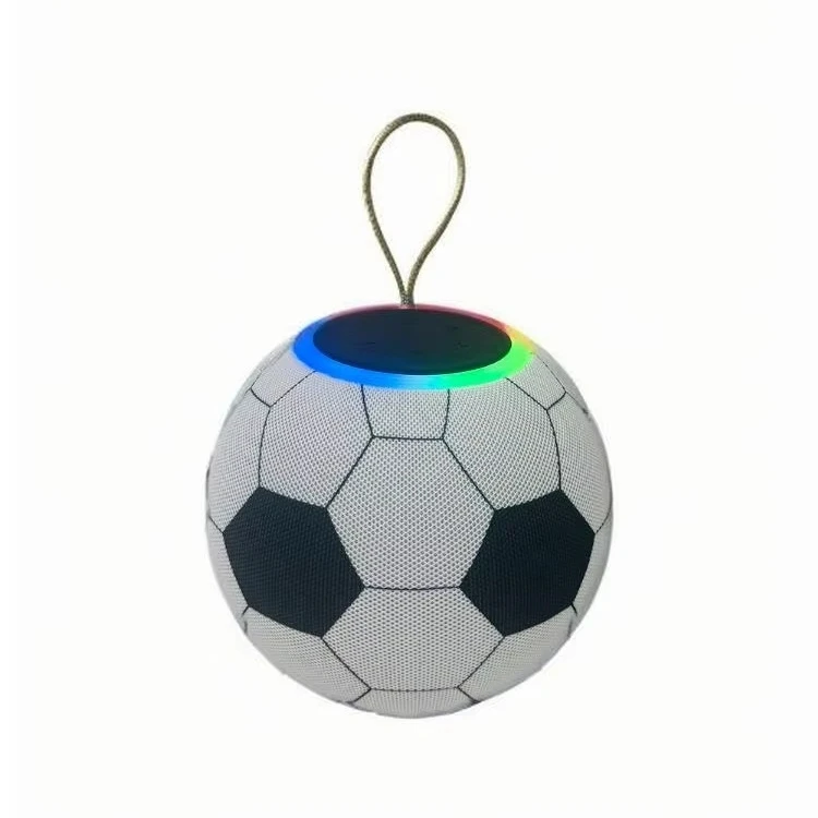 World Cup Football Design Gifts Active Mini Wireless LED Lights Gaming Speaker
