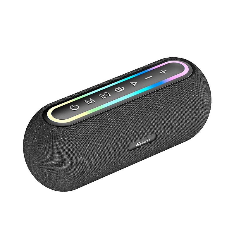 X2 Waterproof Wireless Speaker with RGB LED and TF Card, 60W HiFi Outdoor Portable Speaker with Long Playtime