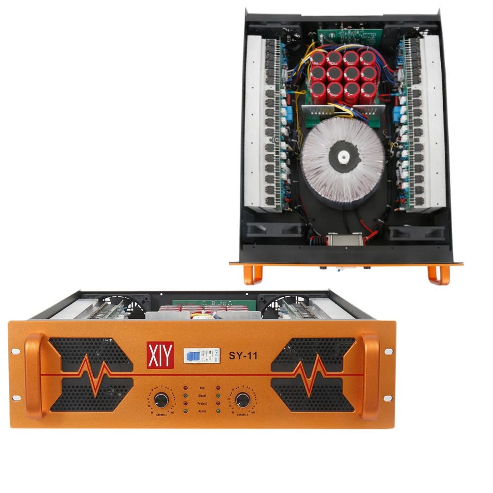 Xiy Sy-11 1350W+1350W Big Power Amplifier Mixer Audio Subwoofer