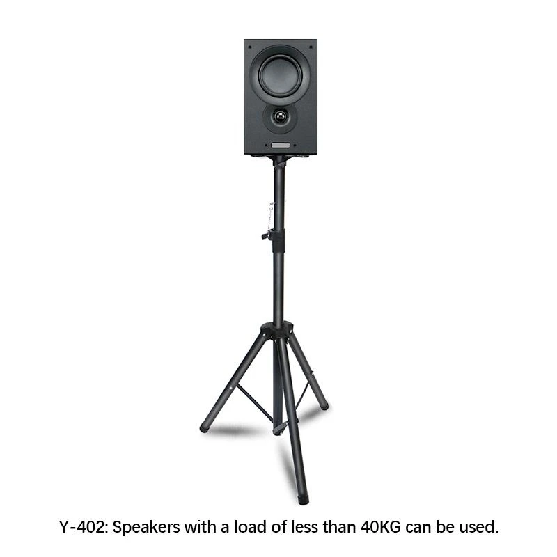 Y-402 Factory Stable Stand Speaker Tripod Stand for Active Speaker Audio Amplifier