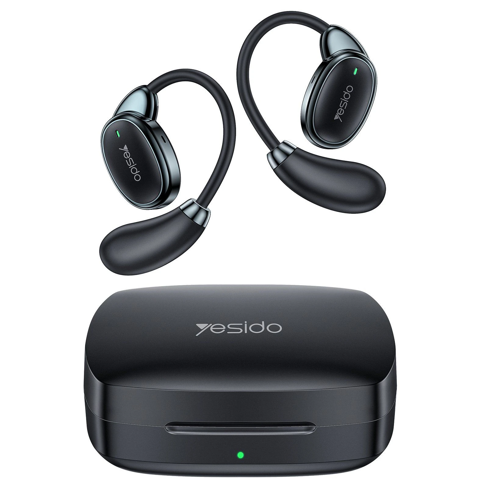 Yesido Ysp33 Ai Translation Earbuds Ear Hook Wearable Real Time Bluetooth-Compatible 5.4 Open Ear Earphones