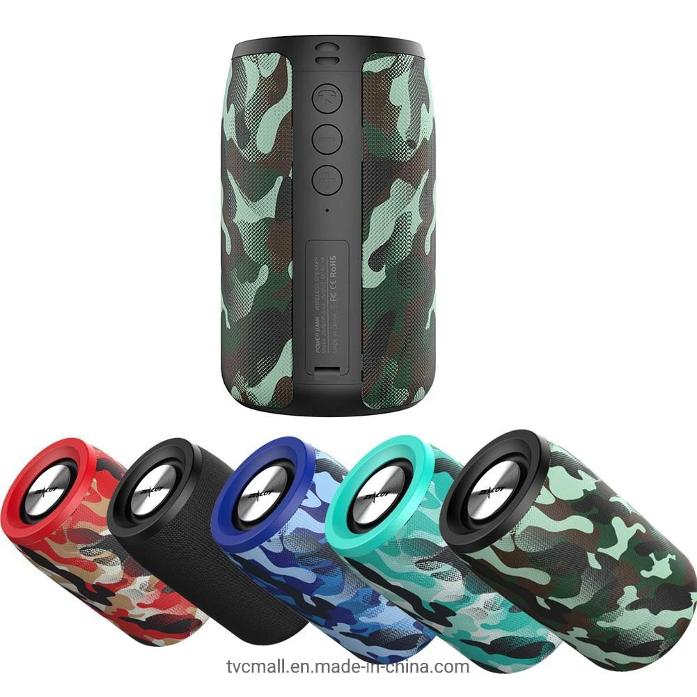 Zealot S32 Bluetooth 5.0 Wireless Portable HiFi Bass Subwoofer Music Speaker Support TF Card Udisk Aux