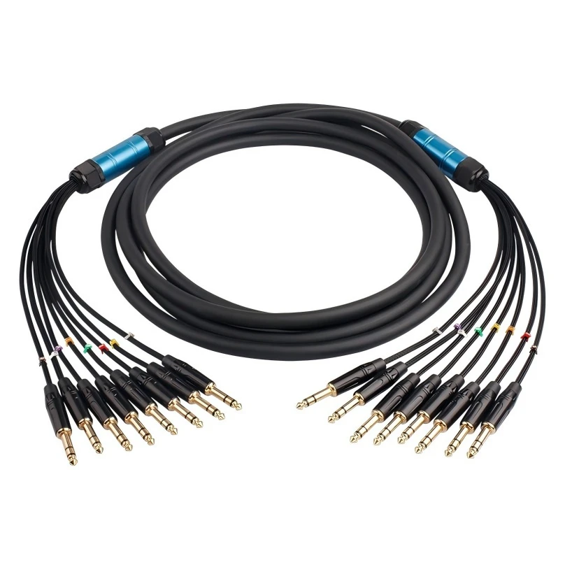 Zero Latency Compact Customized Audio Snake Cable for Recording Studio
