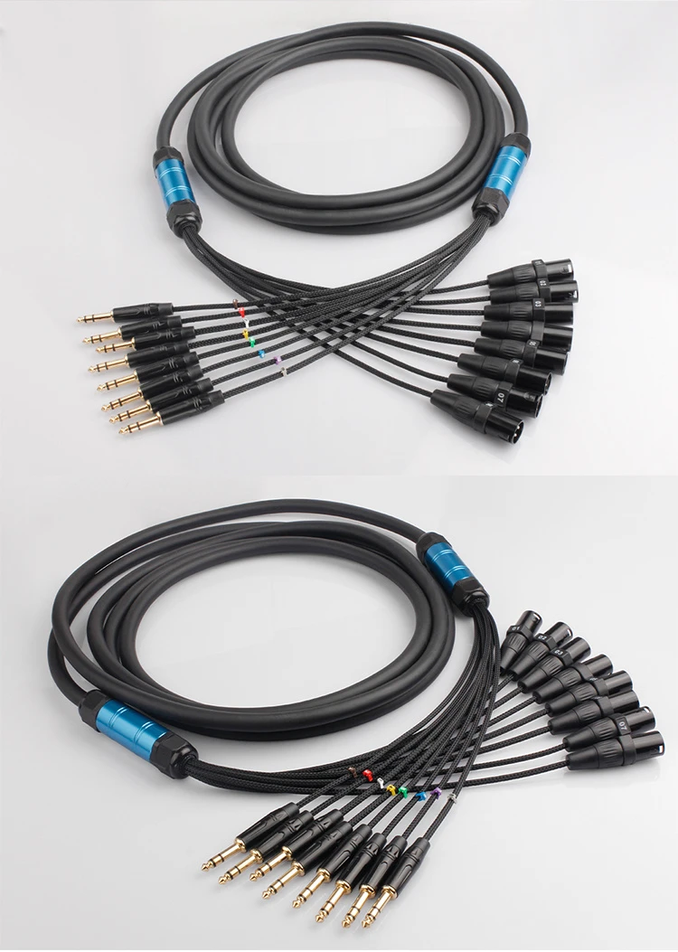 Zero Latency Durable Integrates 4 Balanced Signal Transmission Channels Audio Video Cable