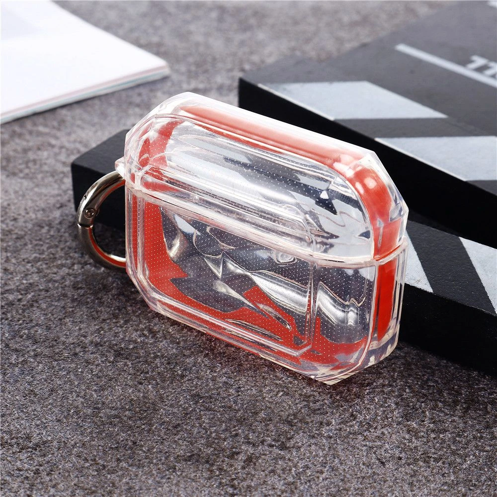 for Airpod 1 2 PRO Cases with Keychain Headphone Shockproof Cover Hook Clear 2021 Case for Airpods PRO Gen 3