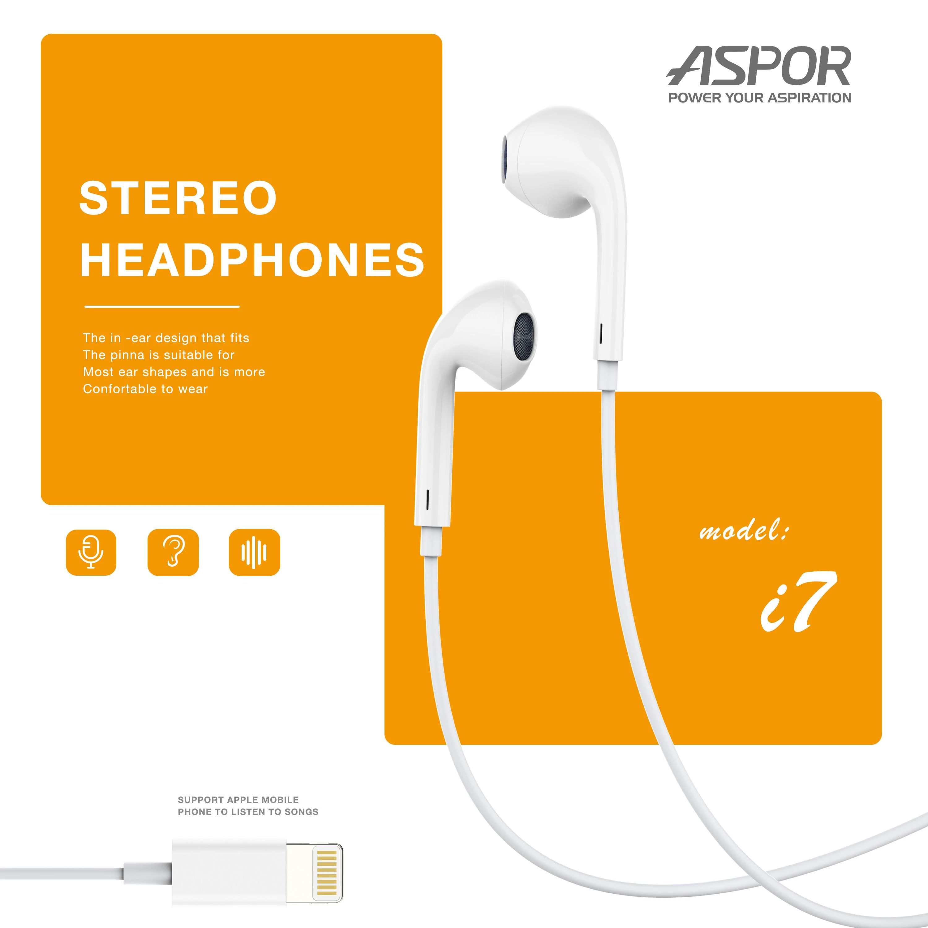 in-Ear Earphones Lightning Wired & Bluetooth for I7 I8plus