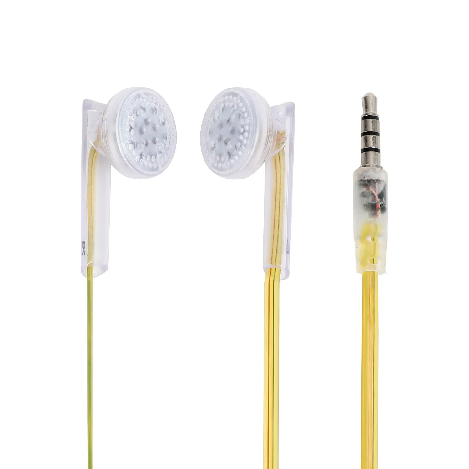 in-Ear Wired Earphones Dynamic Full Transparent Music Headphones Sport Noise Canceling HiFi Earbuds with Microphone