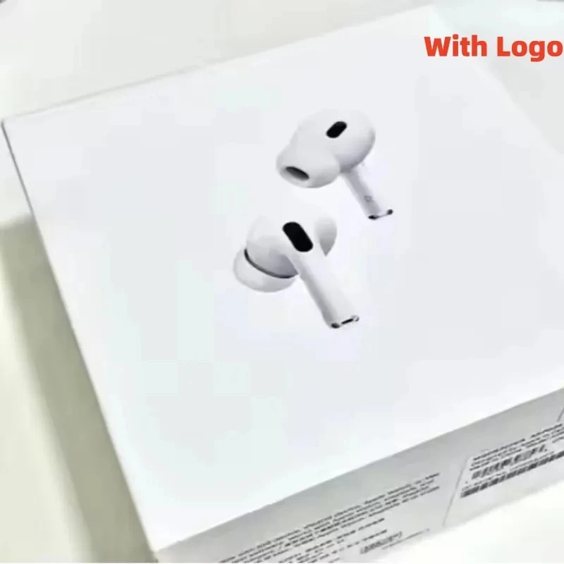 with Logo 1: 1 Original Bluetooth Airbuds Wireless Earbuds in-Ear Headphones Air PRO2 PRO3 Pods PRO 2 3 4 Max with Noise Canceling Logo Headset Earphone